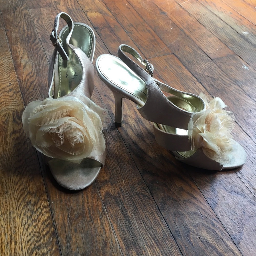 Gold heels
